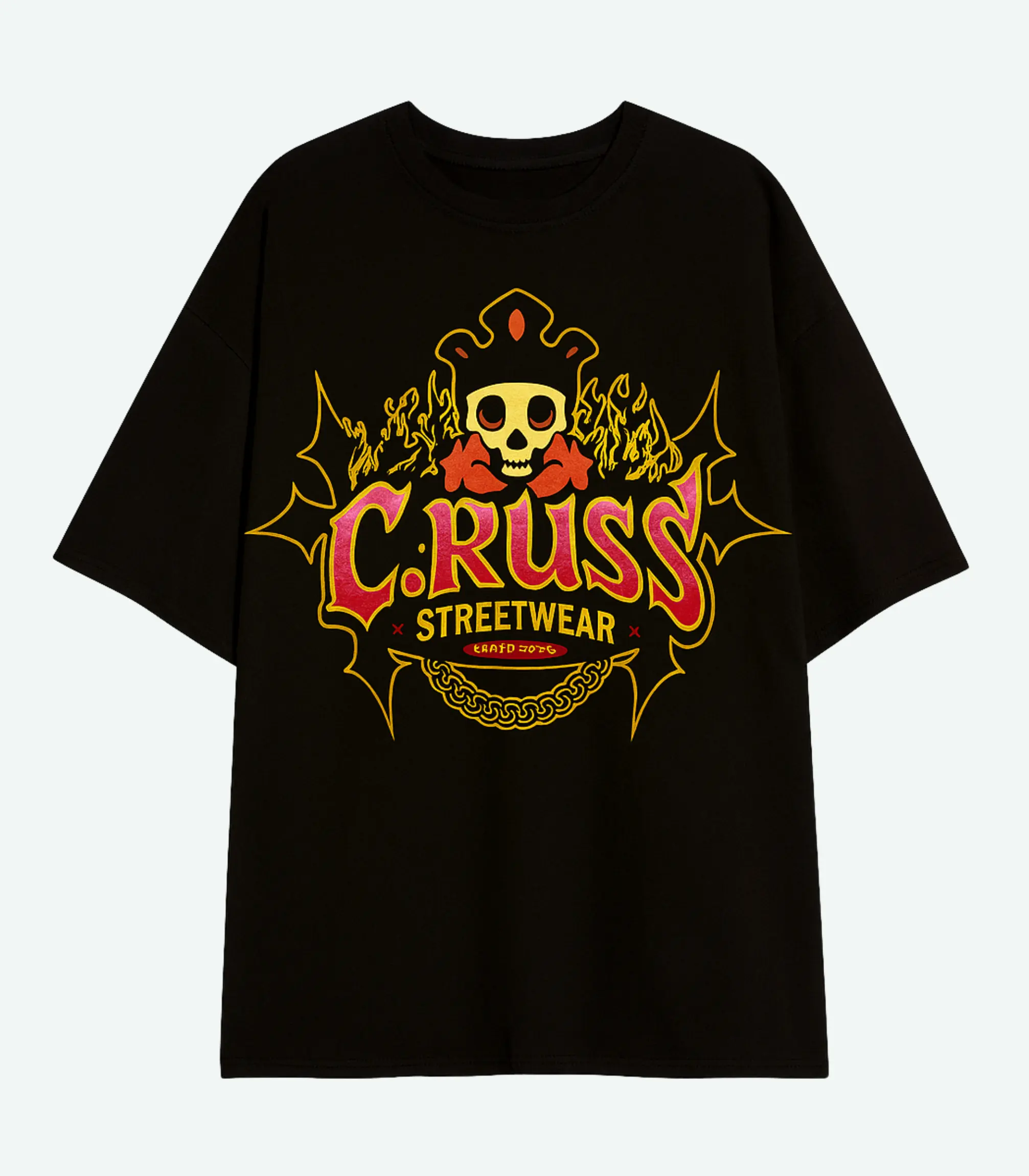 Camiseta C. Russ Eternal Negra – Streetwear