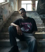 Camiseta C.Russ Metamorph Negra